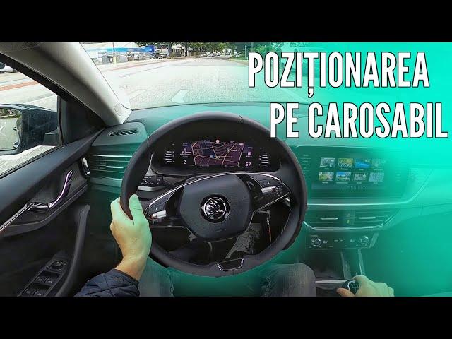 Chestionare auto- Tema 4.2 Poziția vehiculelor pe partea carosabilă