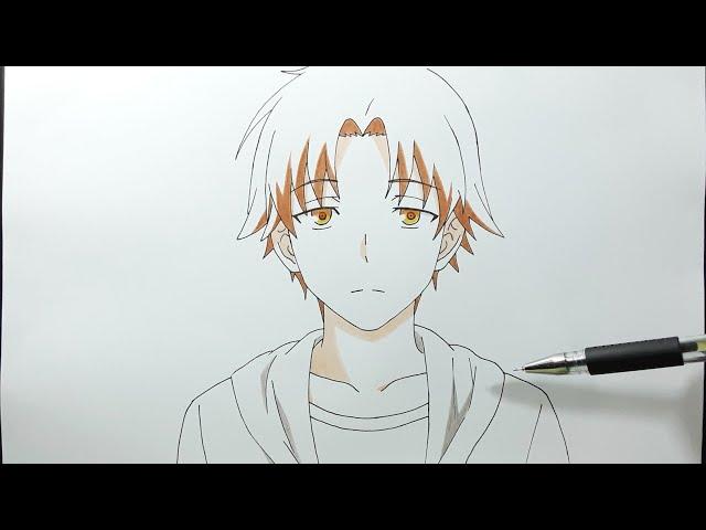 How to draw Kiyotaka Ayanokoji | step by step