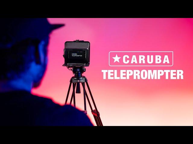 Caruba's Latest Innovation: Elevate Your Videos with the NEW Teleprompter!