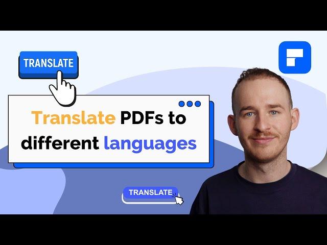 How to translate PDF files to different languages