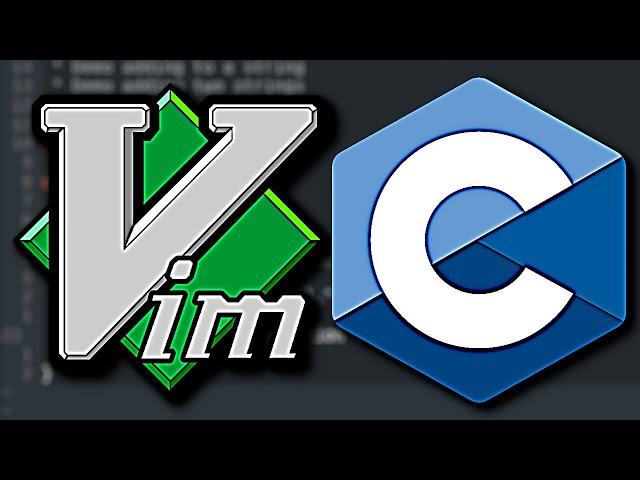 A Simple Vim C Setup (with no Plugins)!