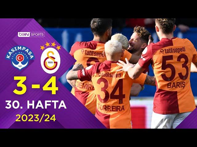 Kasımpaşa (3-4) Galatasaray | 30. Hafta - Trendyol Süper Lig 2023/2024