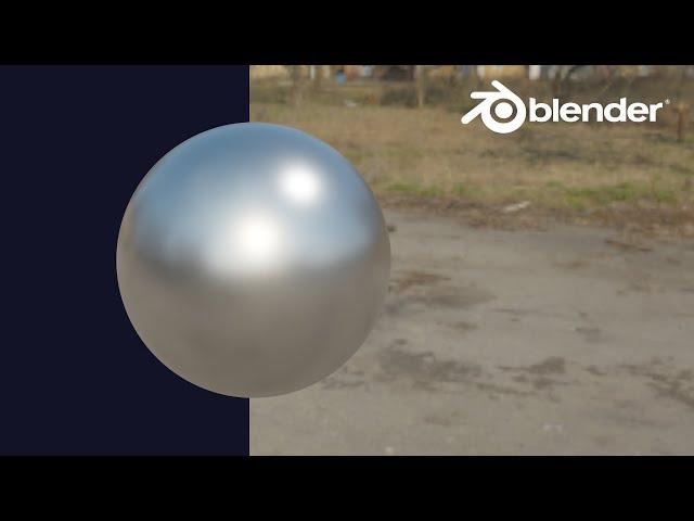 Blender 2.83 - How to use HDRI and how to hide HDRI background