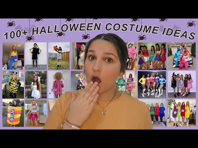 100+ HALLOWEEN COSTUME IDEAS (unique + easy/quick) - individual, group, & couples costumes | 2023