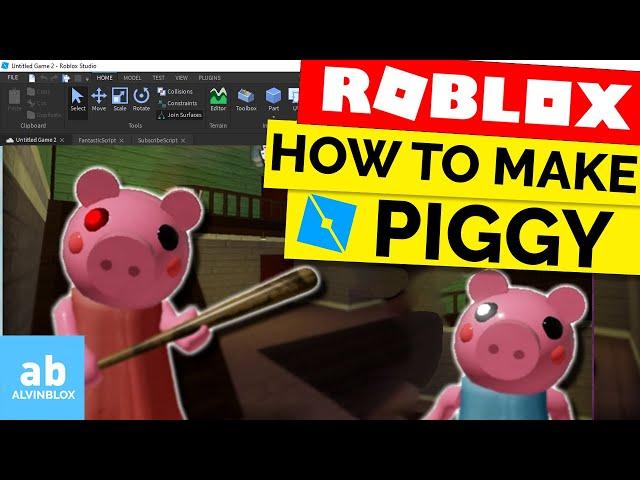 How To Make A Piggy Game In Roblox - Piggy / Granny Tutorial - Ep 1