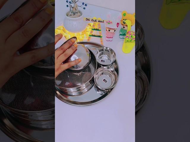 Diy karvachauth thali set#shorts #DN'scraftwheel #Youtubeshorts #diy#crafteraditi# papercraft