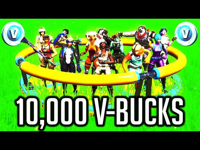 Last Man Standing Wins 10,000 V-Bucks but it gets WILD... | Bazerk