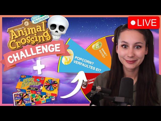 Animal Crossing: SCHLUMMER-CHALLENGE, aber mit ekligen Jelly Beans  | Jetzt LIVE!