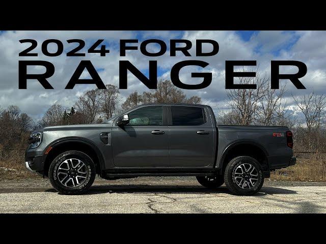 2024 Ford Ranger Lariat | CarPlay, Android Auto, Nav, Payload and more!