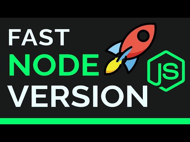 Manage Node Versions Using Fast Node Manager - FNM