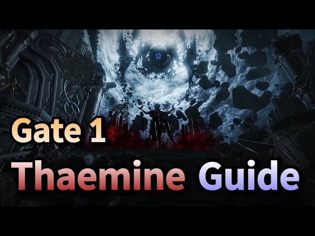 [Lost Ark] Thaemine Gate1 Guide Legion Commander Raid (Normal / Hard)