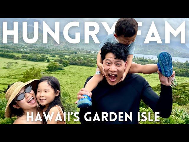 Explore Kauai, Hawaii with Hungry FAM