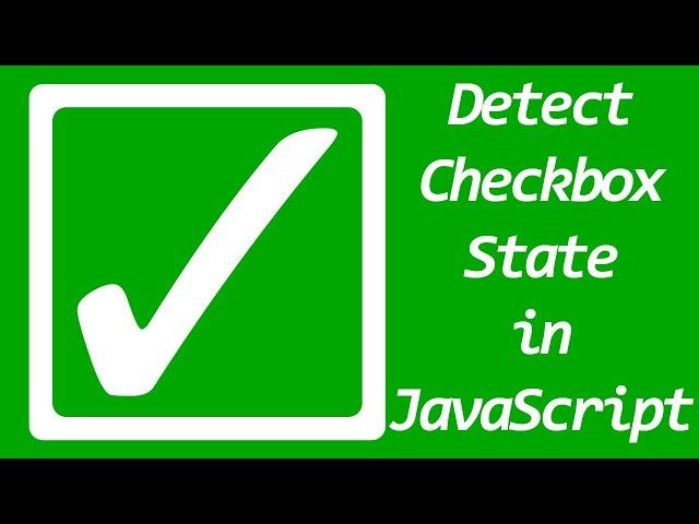 Checkbox change event handling in JavaScript