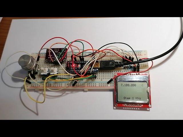 Vfo   frequency generator with si5351 and Arduino