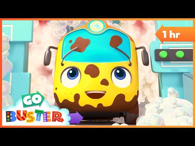 Buster and the Magical Bubble Ride 🫧| Go Buster - Bus Cartoons & Kids Stories