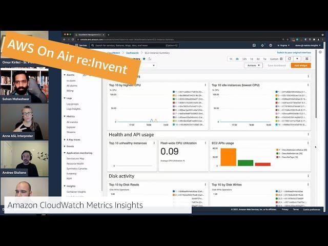 AWS On Air ft. CloudWatch Metrics Insights | AWS Events