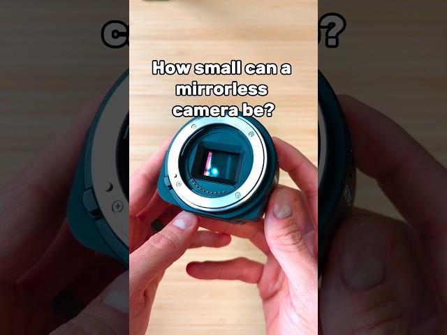 How small can a mirrorless camera be?