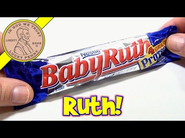 Baby Ruth Bar, Nestle - USA Candy Tasting Review