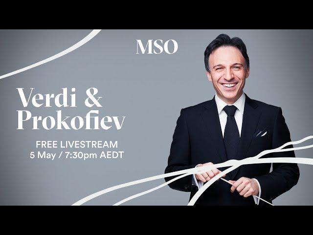 MSO Live from Hamer Hall | Verdi and Prokofiev