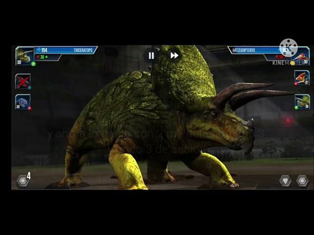 como ganar la fase de batalla 14 (jurassic world el juego)