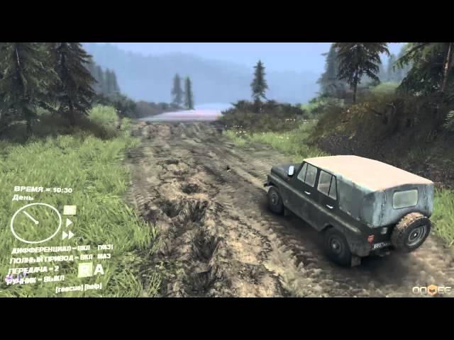 Обзор SpinTires - TechDemo