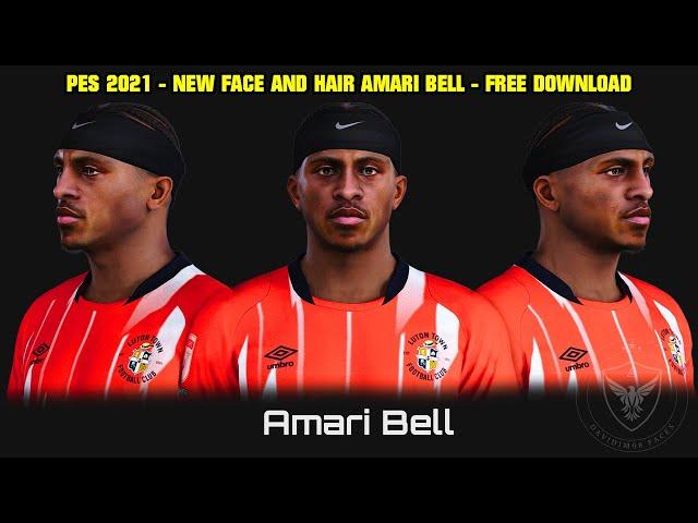 PES 2021 - NEW FACE AND HAIR AMARI BELL 2024 - 4K