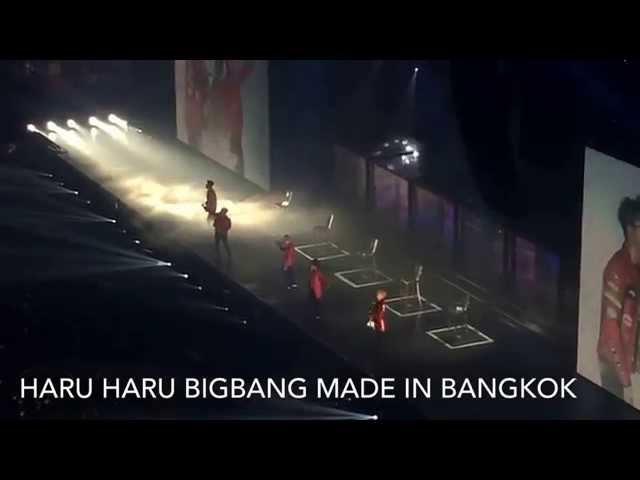 HARU HARU (cut):: Big Bang world tour 2015(MEAD) in Bangkok (thailand)