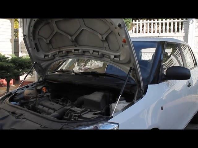 Car Bonnet Struts Installation Kit suitable for Skoda Fabia Mk2 2009-2017
