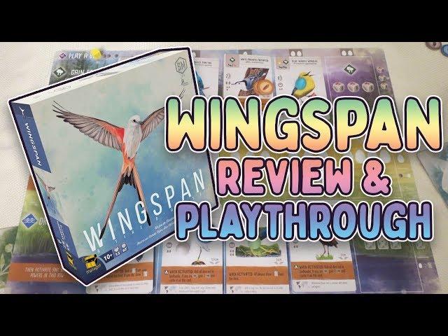 Wingspan Review & Playthrough Board Game | GLH5 Tabletop Gaming