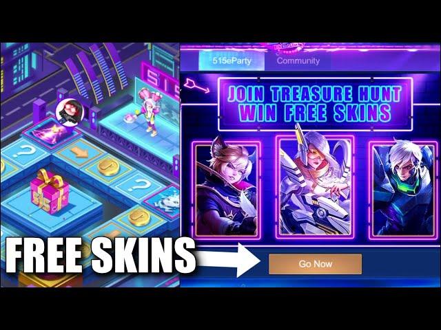 JOIN TREASURE HUNT AND WIN FREE SKINS