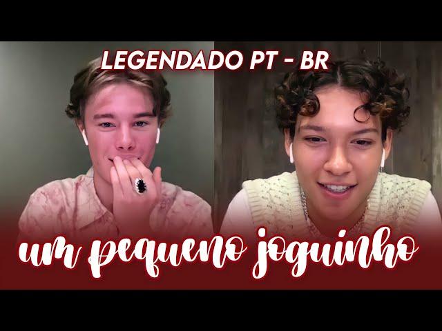 Young Royals: Elenco jogando um pequeno jogo  | LEGENDADO PT - BR 