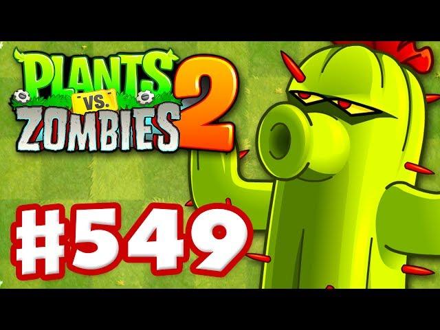 Plants vs. Zombies 2 - Gameplay Walkthrough Part 549 - Cactus Premium Seeds Epic Quest!