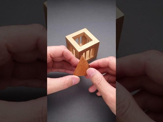 Pyramid in a cage puzzle #shorts
