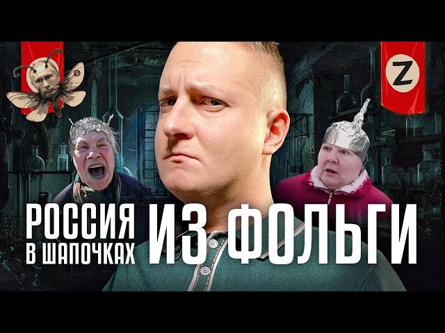 Очередной признак фашизма: российские учителя делают шапочки из фольги / Триумф моли