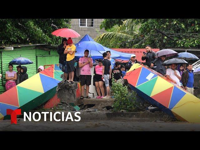 Tormenta tropical Sara deja al menos un muerto y miles de afectados en Honduras | Noticias Telemundo