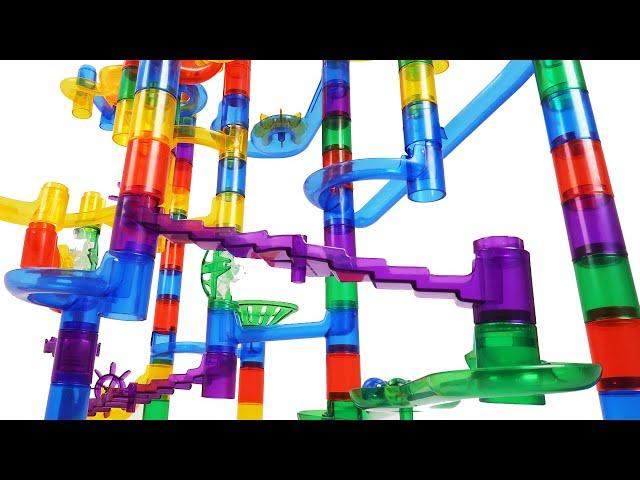 Marble Run Marble Genius Extreme Set, How to Build Marble Run - “The Backcourt”