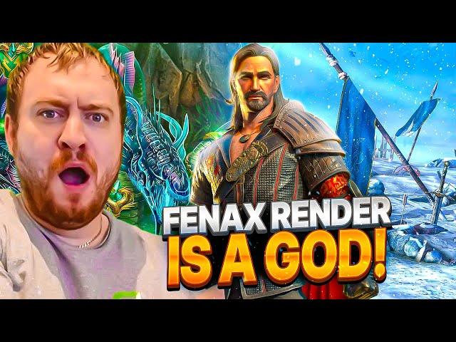 I BUILD THEM SO YOU DONT HAVE TO: FENAX RENDER IS A GOD | Raid: Shadow Legends |