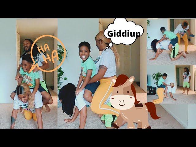 Funny Human Horsey|Lift & Carry Human Horsey/Piggyback Ride