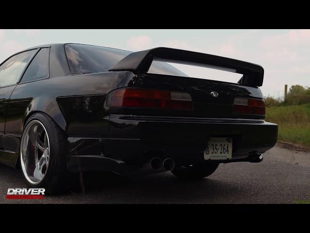 1991 Black Widebody S13 Nissan Silvia K's from Driver Motorsports