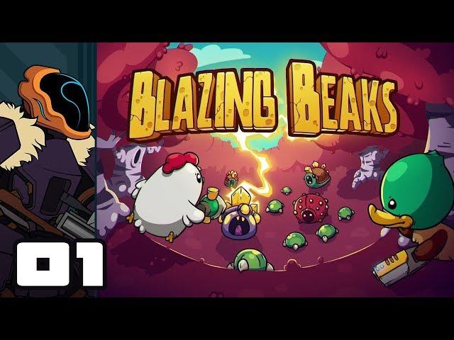 Let's Play Blazing Beaks - PC Gameplay Part 1 - Risk Vs Reward Vs Platypus