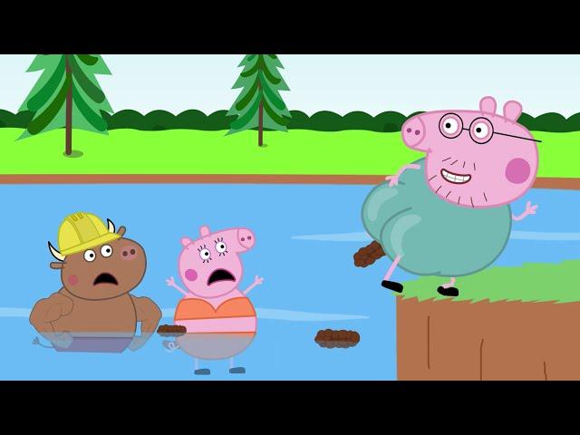 Gagal Berenang - Funny Peppa Pig Cartoon - Mommy Pig Cheated On Daddy Pig