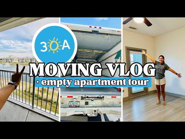 MOVING VLOG: 30A Empty Apartment Tour 