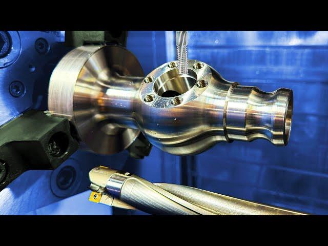 INCREDIBLE 9-Axis CNC Machining Process in Stainless