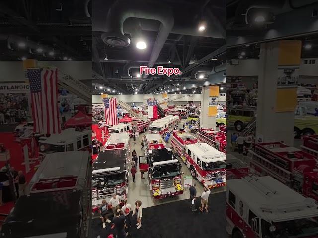 Fire Expo Showcasing Heroes & Equipment #fire #firefighter #firstresponders