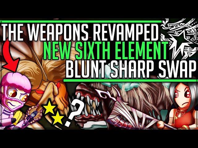 New Sharp Hammer + Blunt Great Sword - Weapon Changes - Monster Hunter World Iceborne! (Fun/Theory)