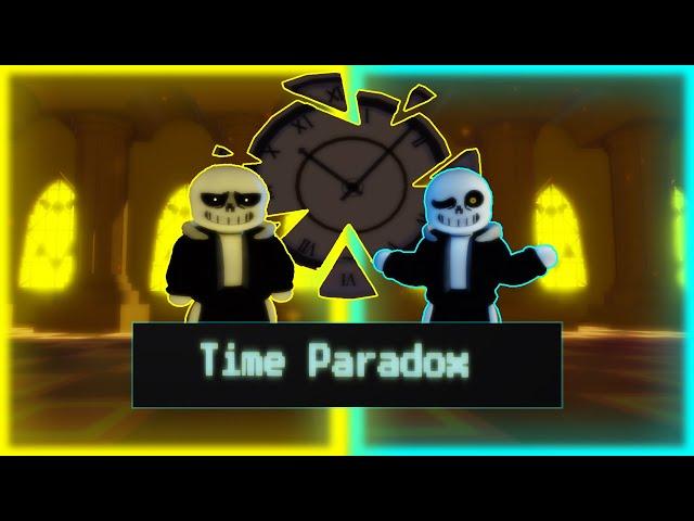 Time Paradox (Chara Update) Undertale: Judgement Day Roblox (No food)