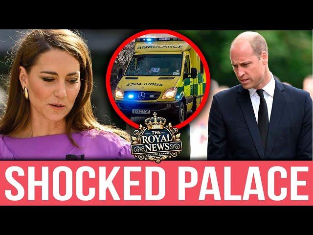  CANCELLED! Kate Middleton in Crisis Prince William Cancels Trip Due to Serious Accident at Palace