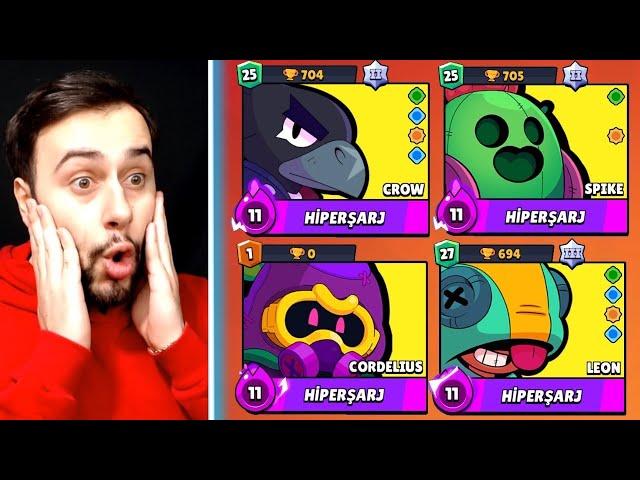 BÜTÜN HİPERŞARJLARI SATIN ALDIM  - BRAWL STARS