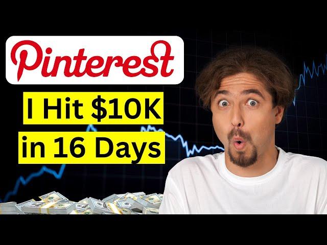 How To Make $100/DAY With Pinterest Affiliate - I Hit $10K in 16 Days