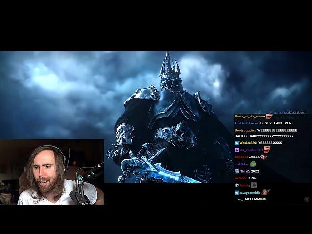 Asmongold reacts to Classic Wrath of the Lich King ANNOUNCEMENT | WoW Cinematic Trailer